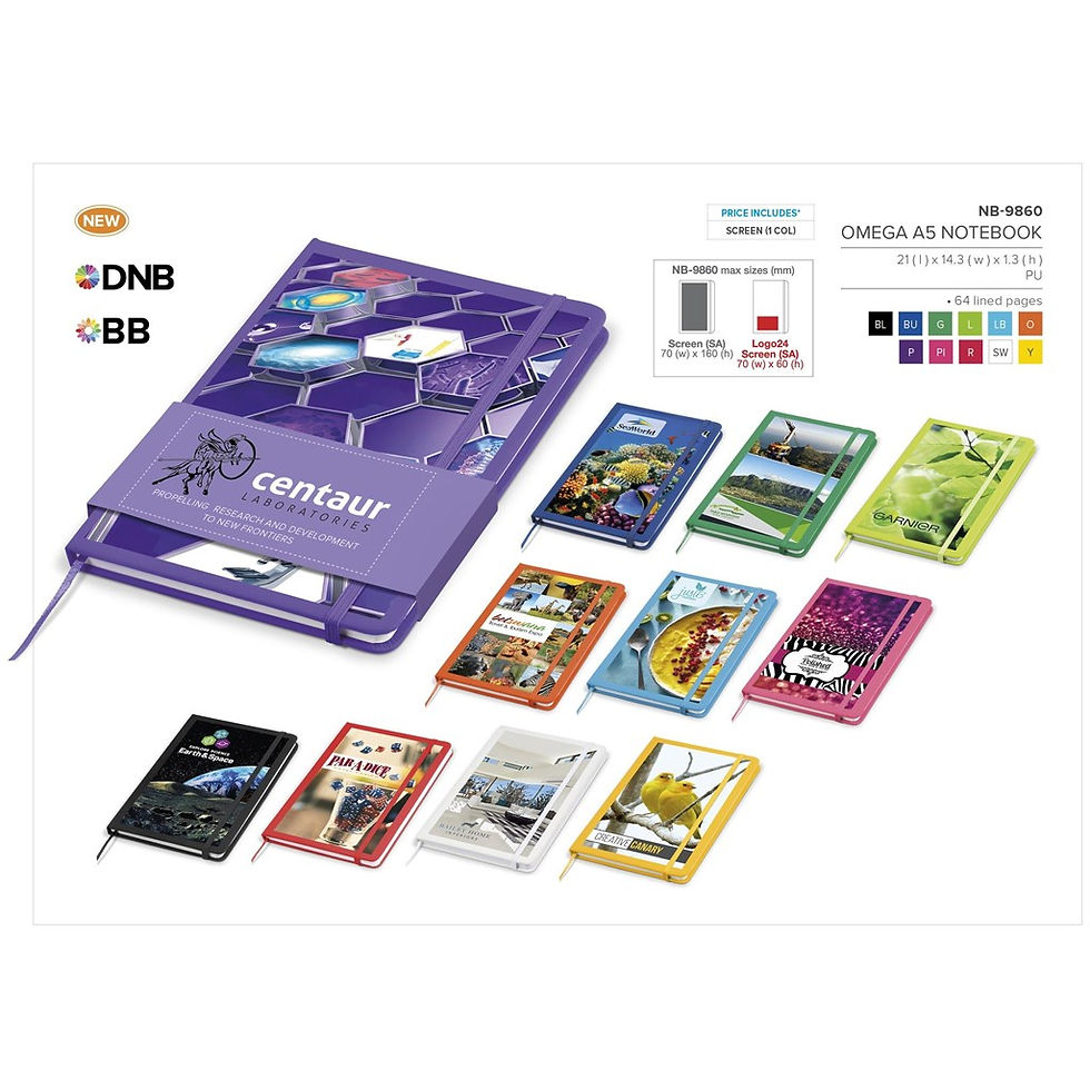 Thumbnail: Altitude Omega A5 Hard Cover Notebook