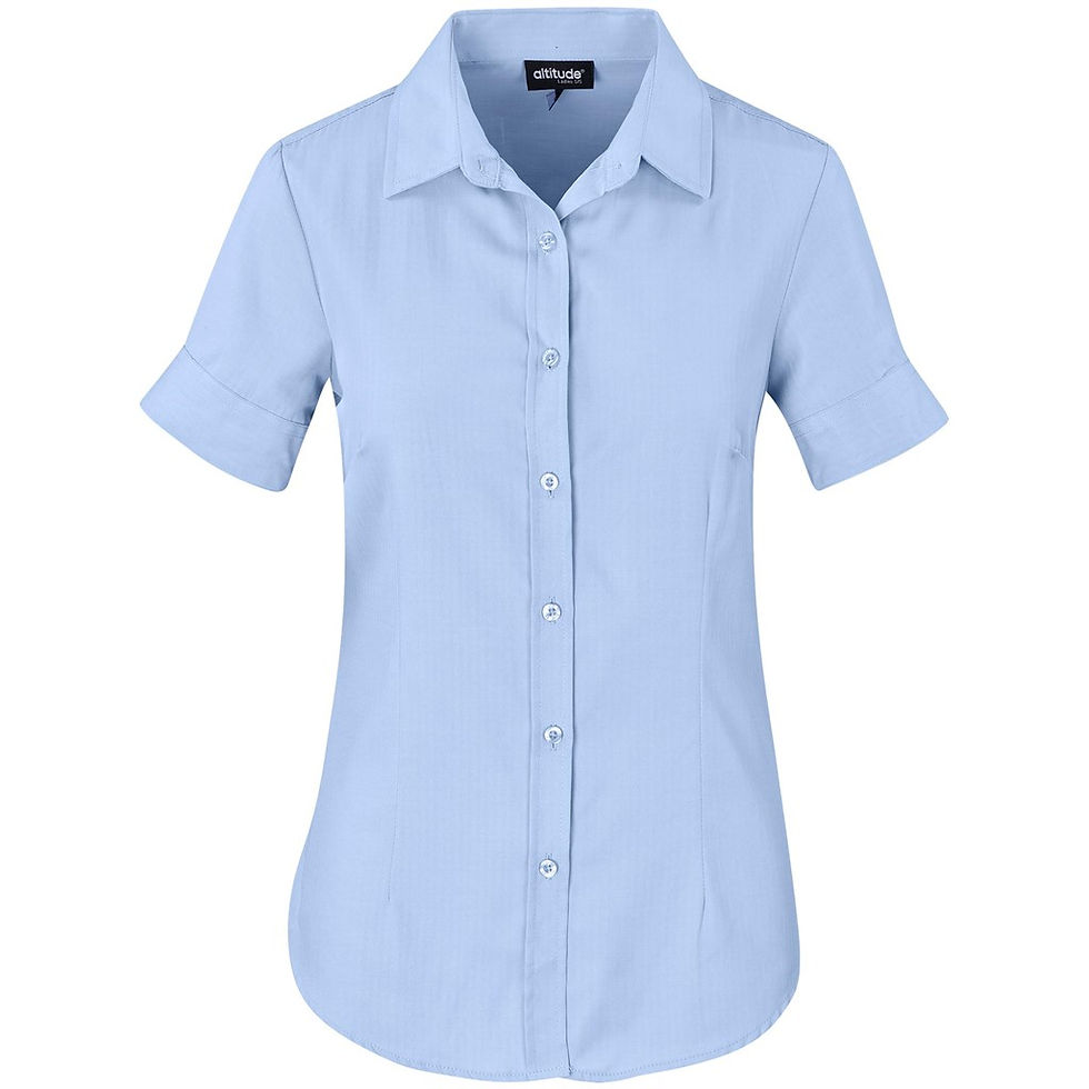 Thumbnail: Ladies Short Sleeve Nottingham Shirt