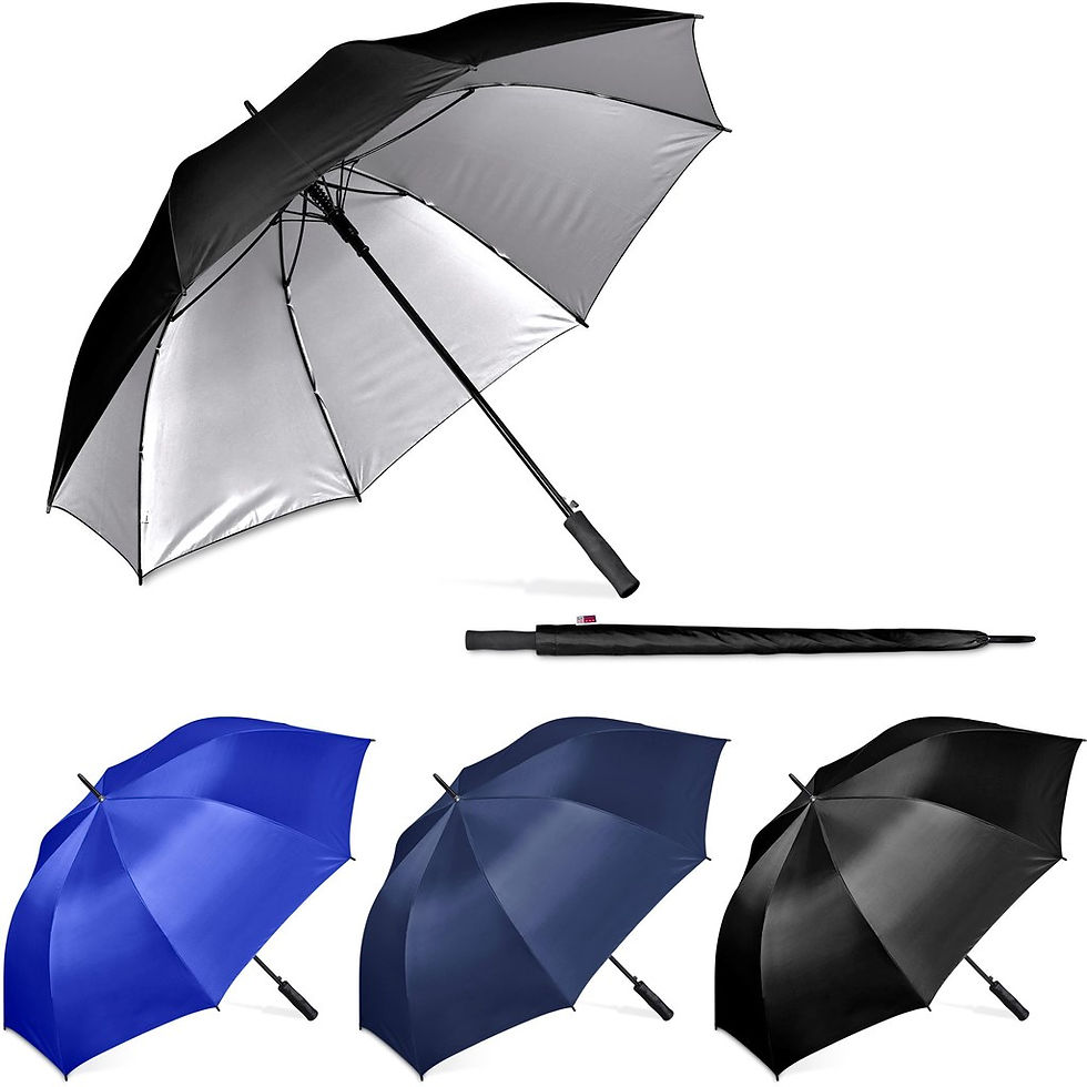 Thumbnail: US Basic Fairhaven UV50 Auto-Open Golf Umbrella