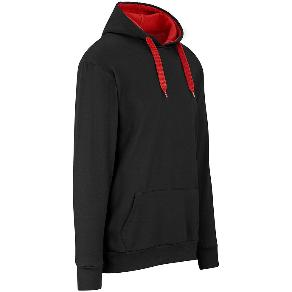 Thumbnail: Mens Solo Hooded Sweater - Red