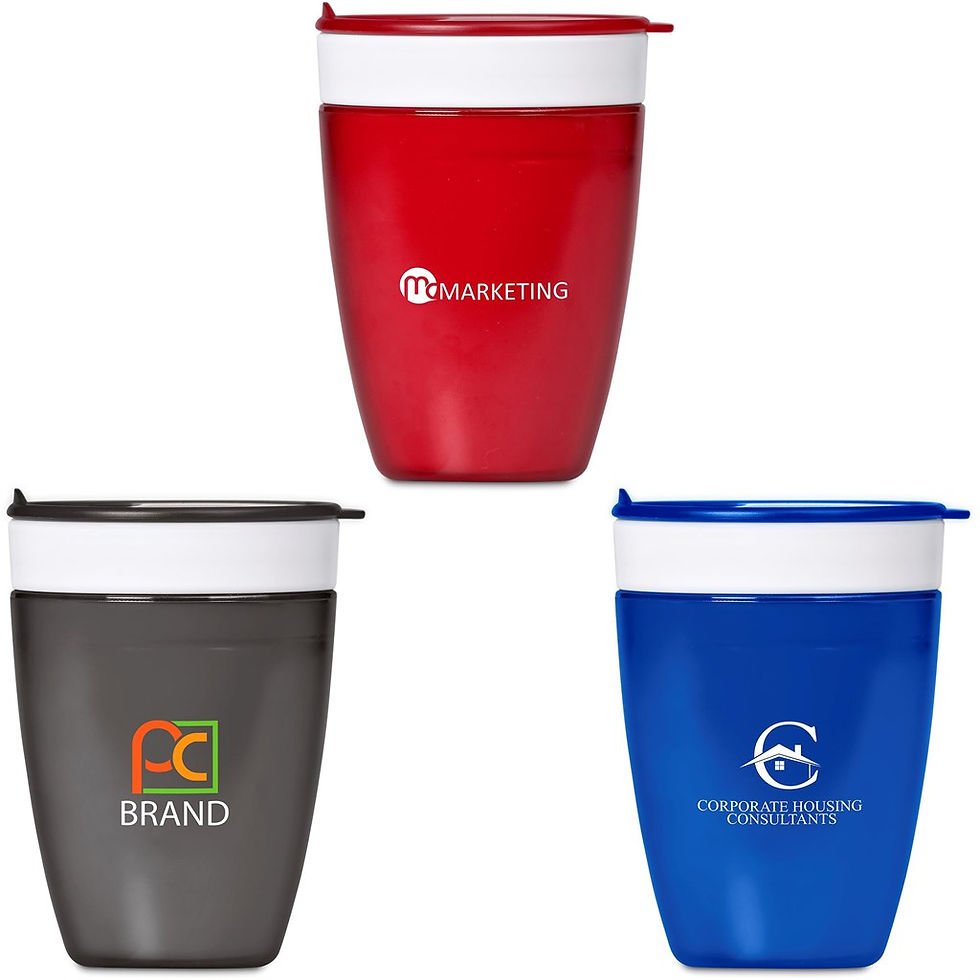 Thumbnail: Altitude Manhattan Plastic Double-Wall Tumbler - 300ml