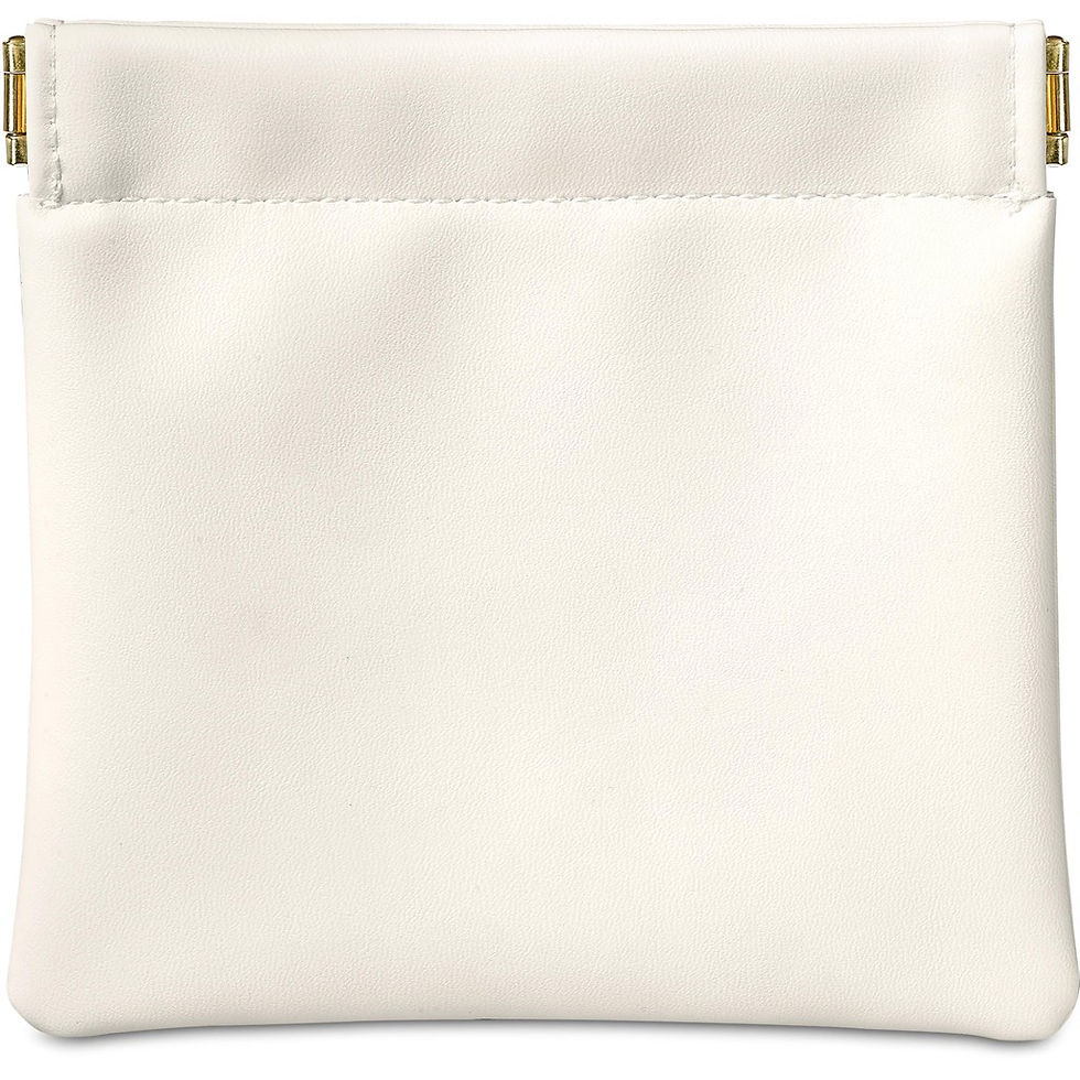 Thumbnail: Eva & Elm Plush PU Tech & Accessory Pouch