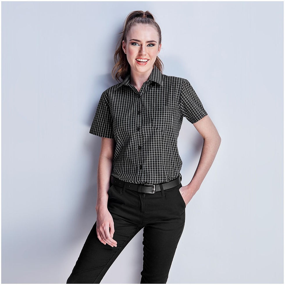 Thumbnail: Ladies Short Sleeve Aston Shirt