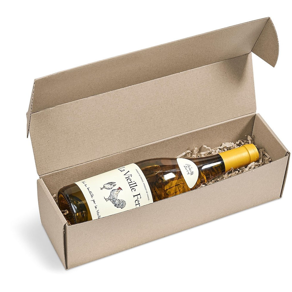 Thumbnail: Altitude Bianca Digital Print Wine Gift Box