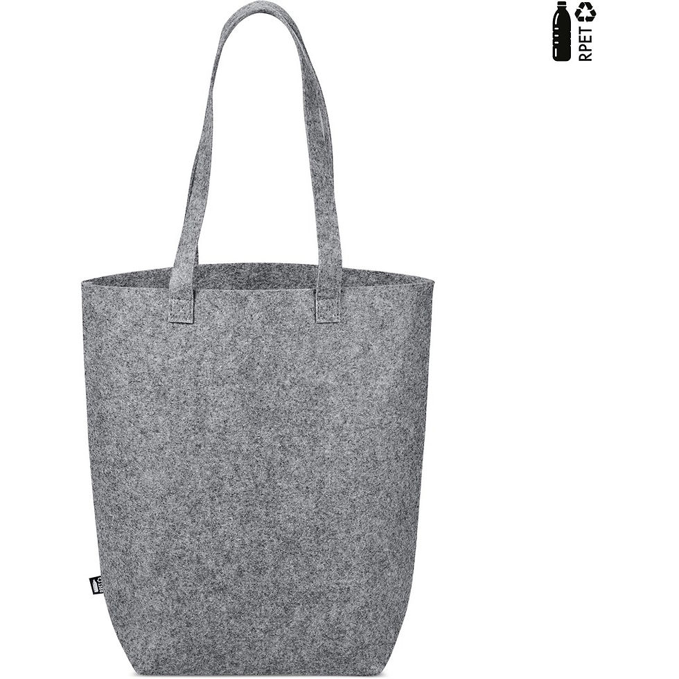 Thumbnail: Okiyo Oceania Recycled PET Felt Tote