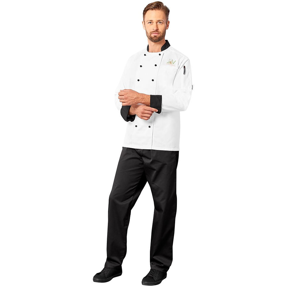 Thumbnail: Unisex Long Sleeve Toulon Chef Jacket