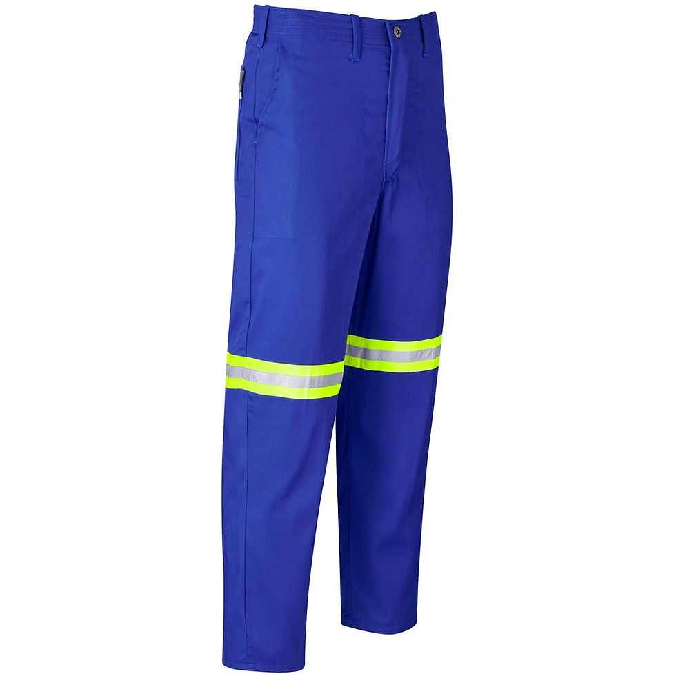 Thumbnail: Trade Polycotton Pants - Reflective Legs - Yellow Tape