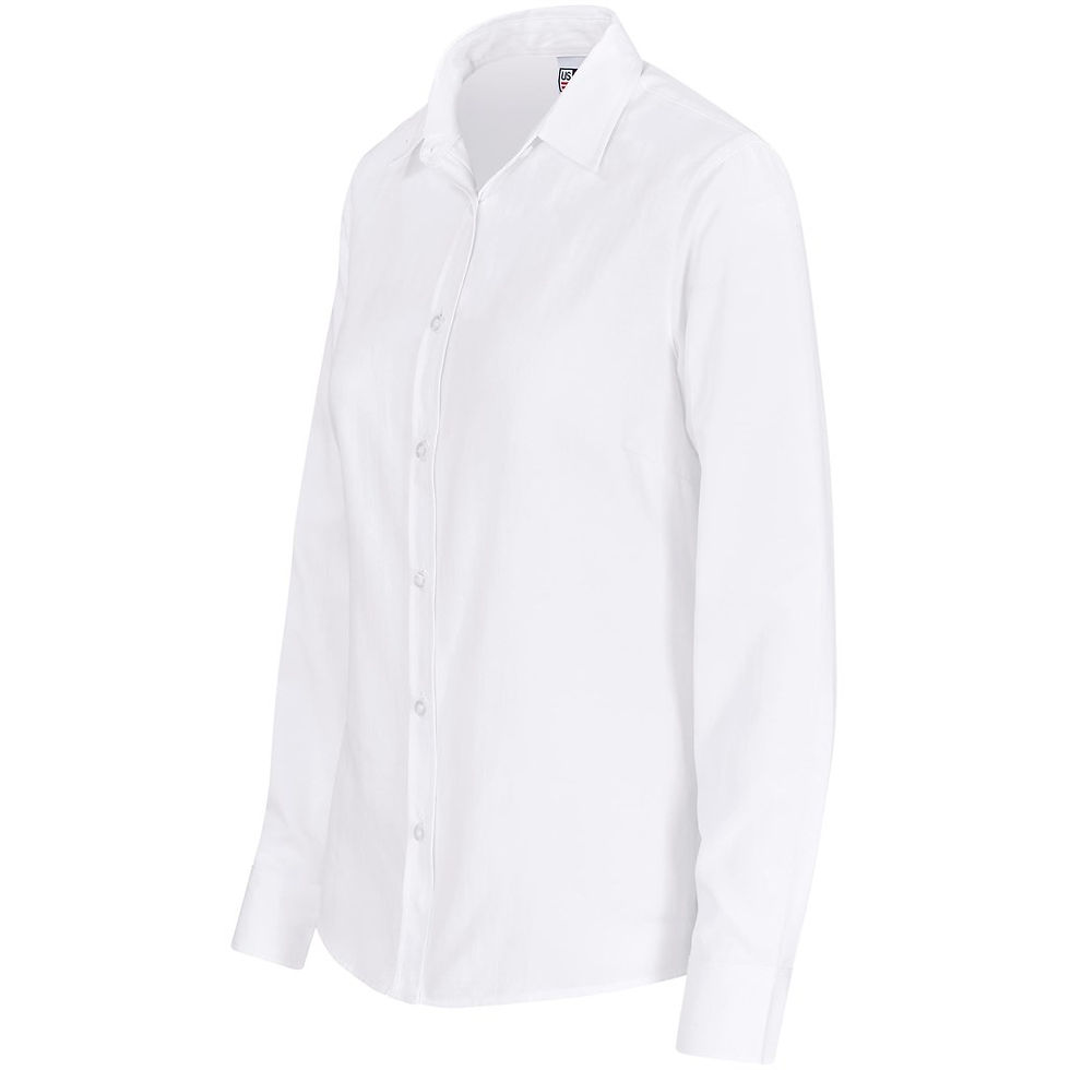 Thumbnail: Ladies Long Sleeve Oxford Shirt