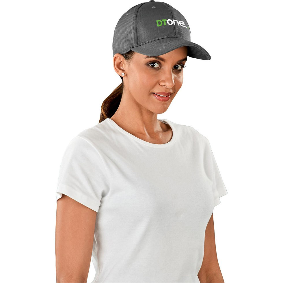 Thumbnail: Ace 6 Panel Fitted Cap - Grey