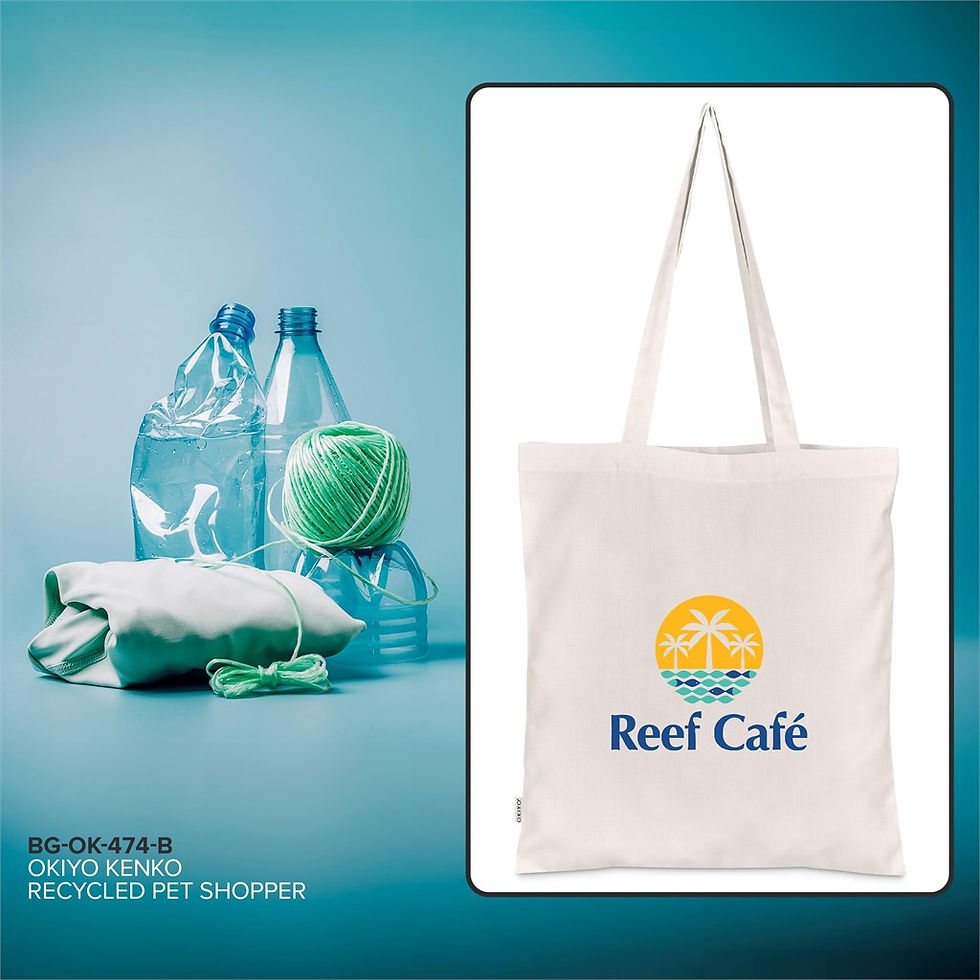 Thumbnail: Okiyo Kenko Recycled PET Shopper