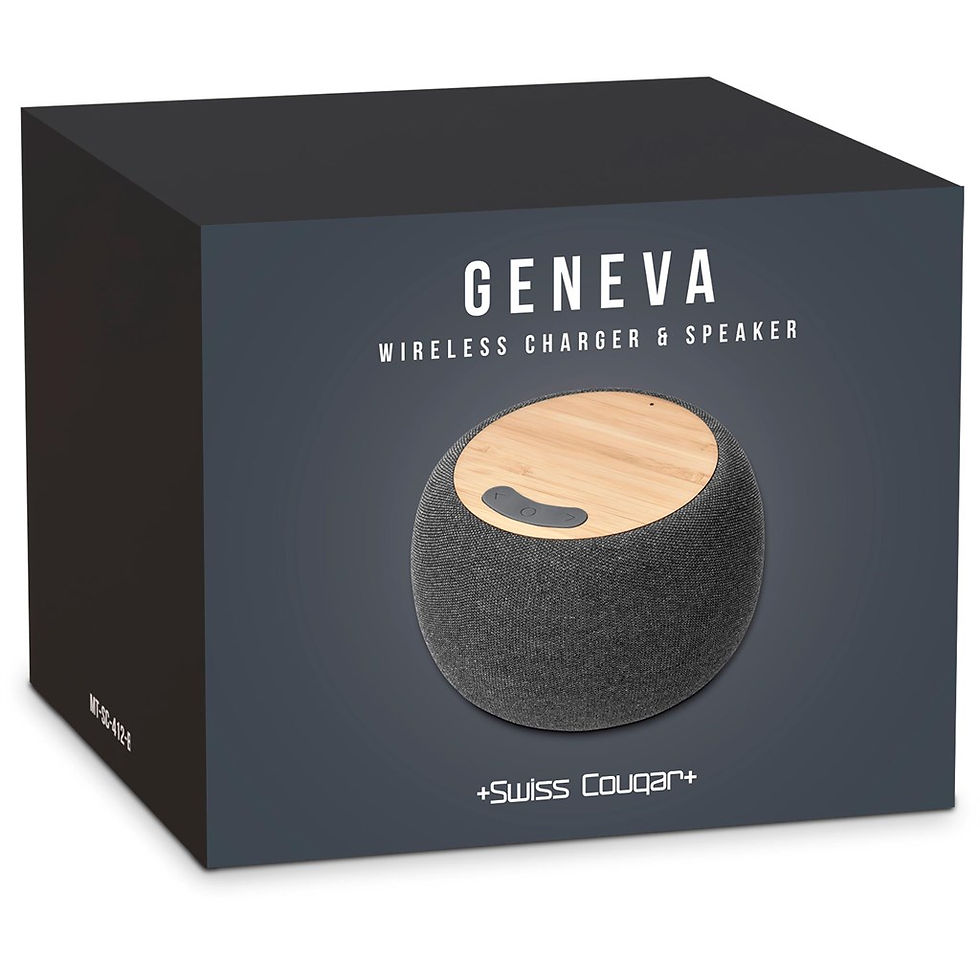 Thumbnail: Swiss Cougar Geneva Wireless Charger & Bluetooth Speaker