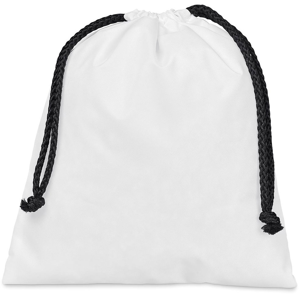 Thumbnail: Pre-Production Sample Indian Midi Polyester Drawstring Pouch