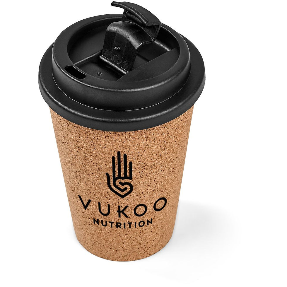 Thumbnail: Okiyo Joki Cork & Wheat Straw Double-Wall Tumbler – 350ml