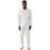 Thumbnail: Safety Polycotton Boiler Suit - Reflective Arms Legs & Back - Yellow Tape