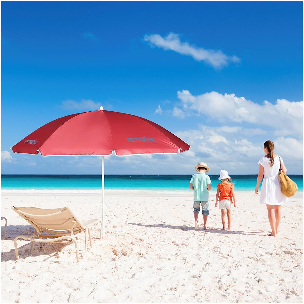 Thumbnail: US Basic Paradiso Beach Umbrella