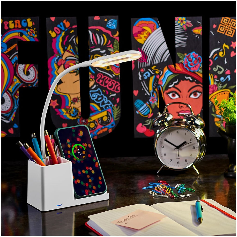 Thumbnail: Swiss Cougar Ottawa Wireless Charger and Desk Lamp
