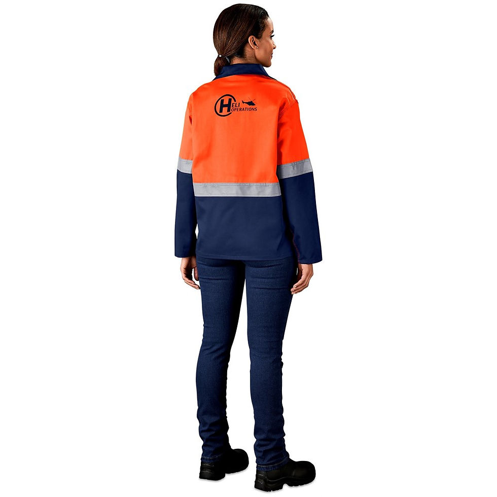 Thumbnail: Traffic Premium Two-Tone Hi-Viz Reflective Jacket