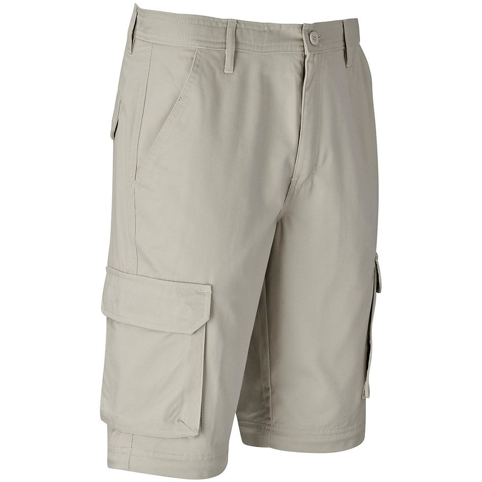 Thumbnail: Mens Cargo Zip Off Pants