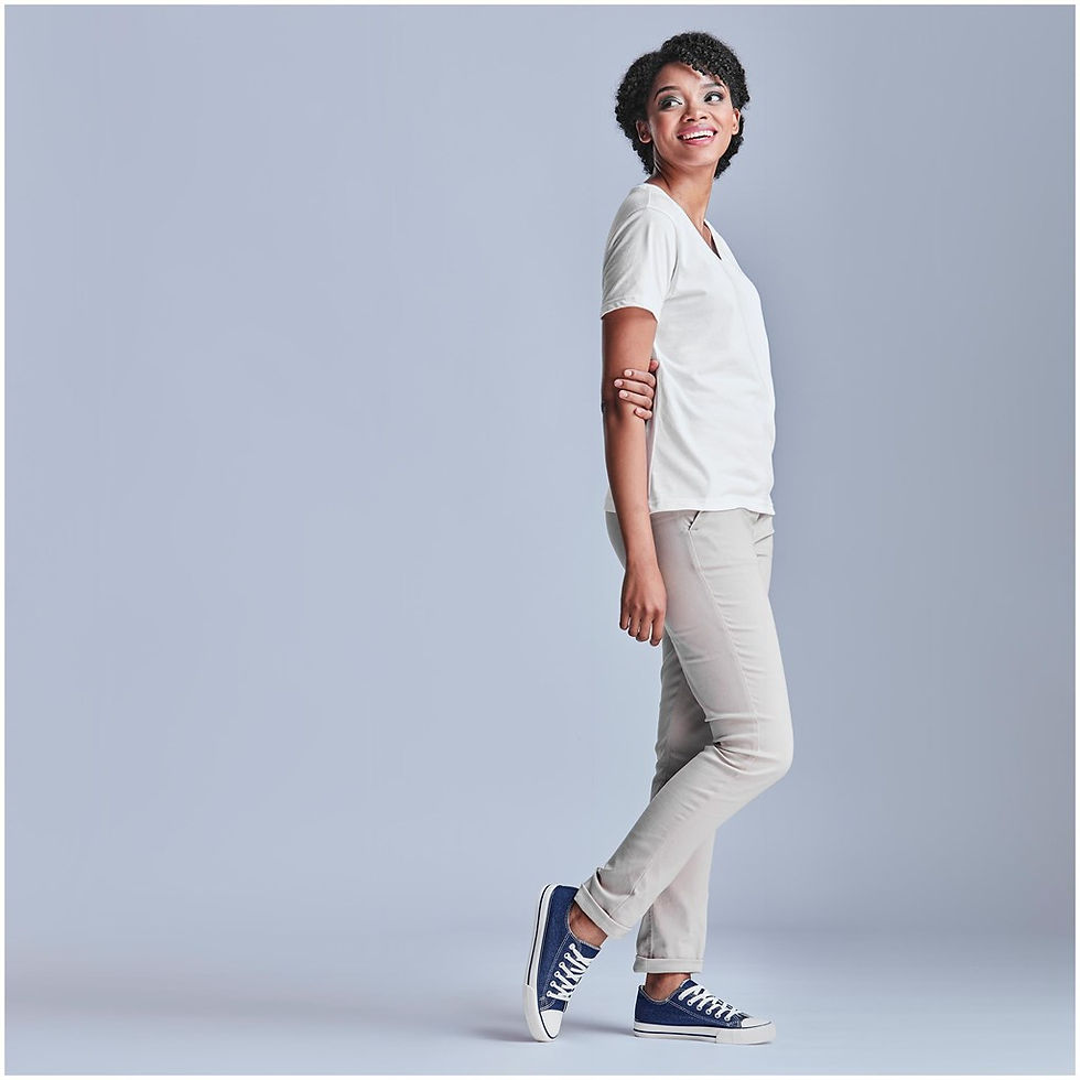 Thumbnail: Unisex Trendi Canvas Sneaker