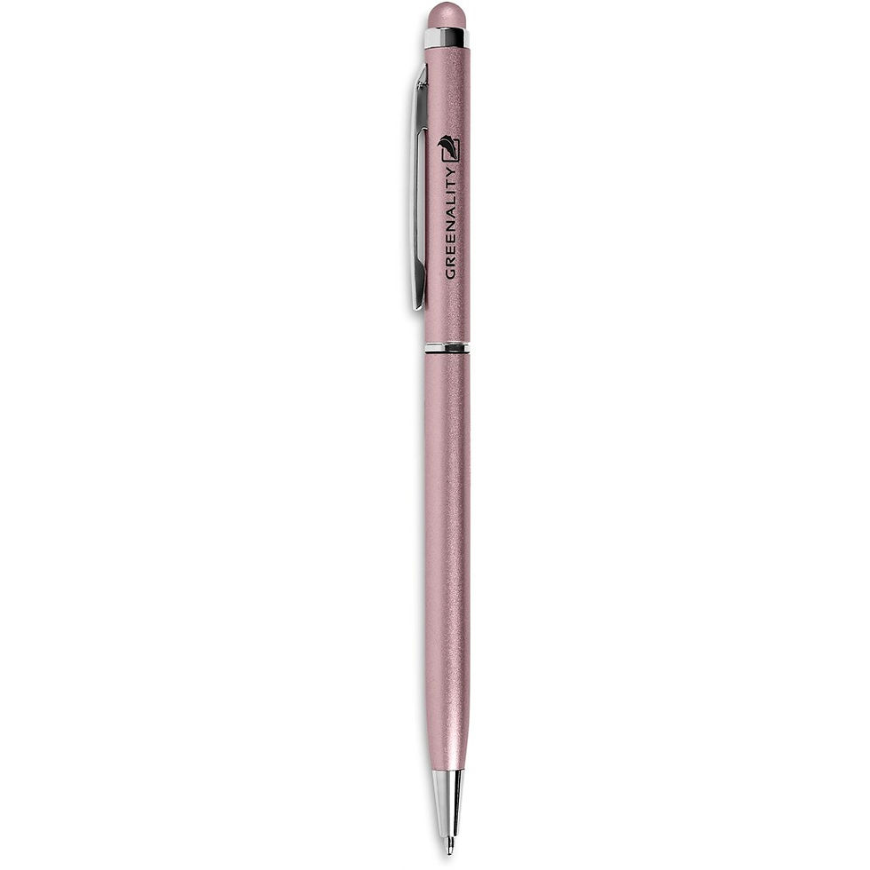 Thumbnail: Altitude Hamptons Slim Stylus Ball Pen - Rose Gold