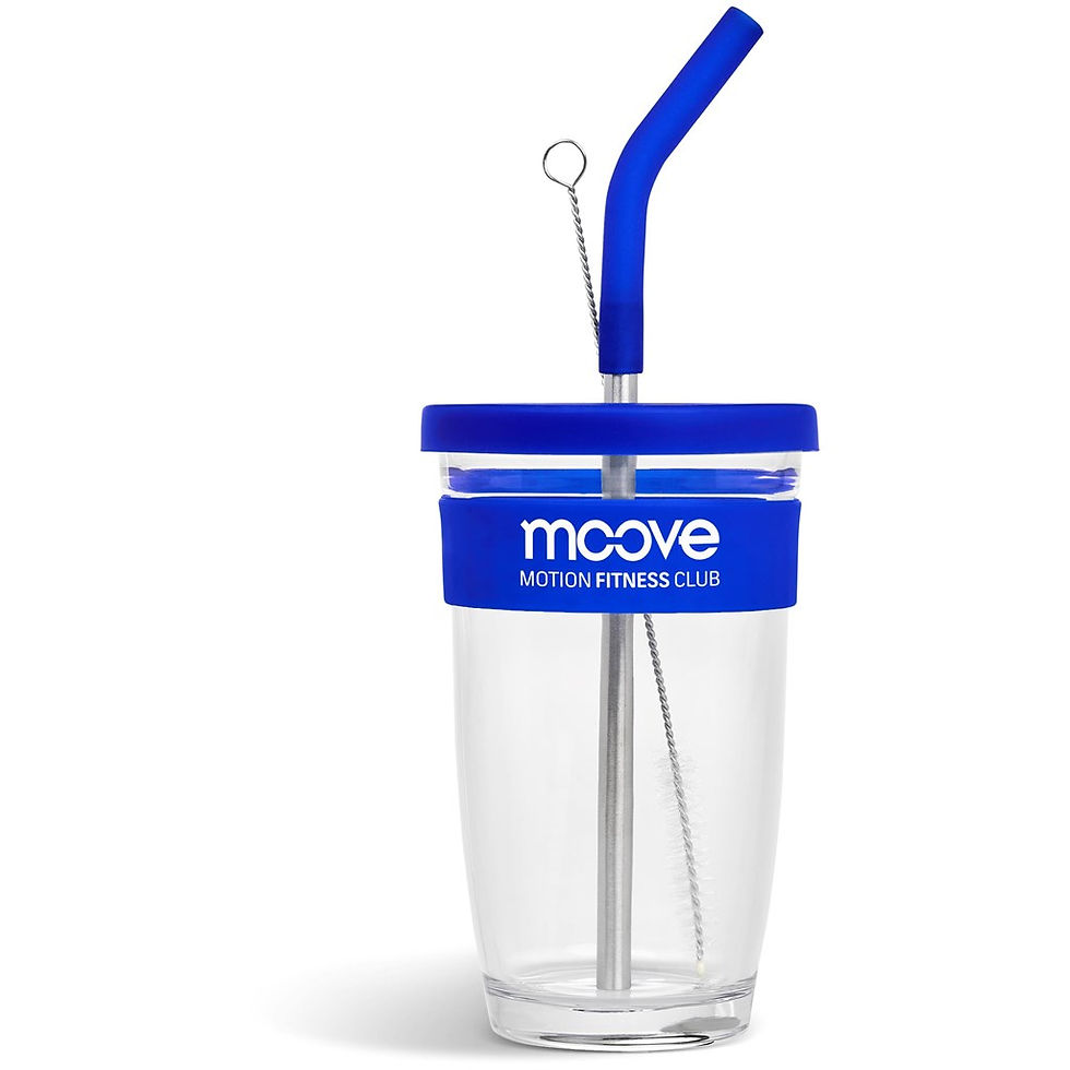 Thumbnail: Kooshty Slurp Glass Kup & Straw - 480ML