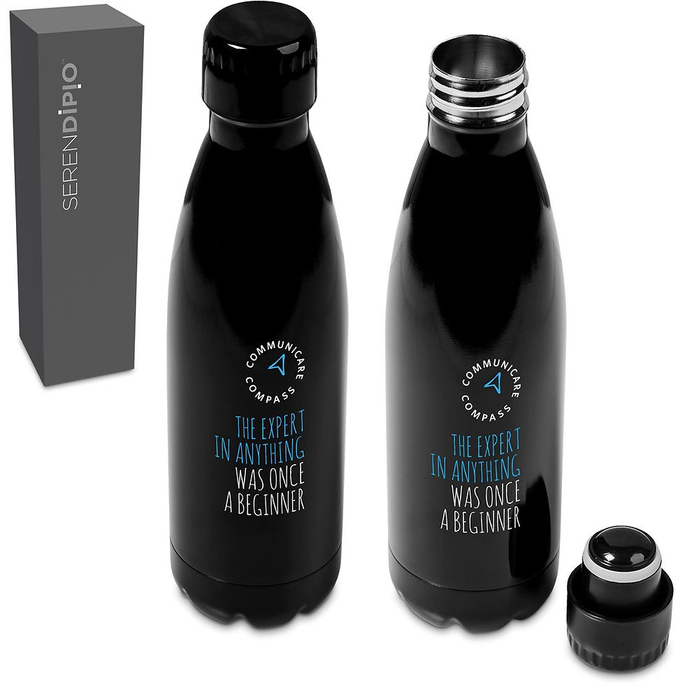 Thumbnail: Serendipio Ethos Stainless Steel Vacuum Water Bottle - 500ml