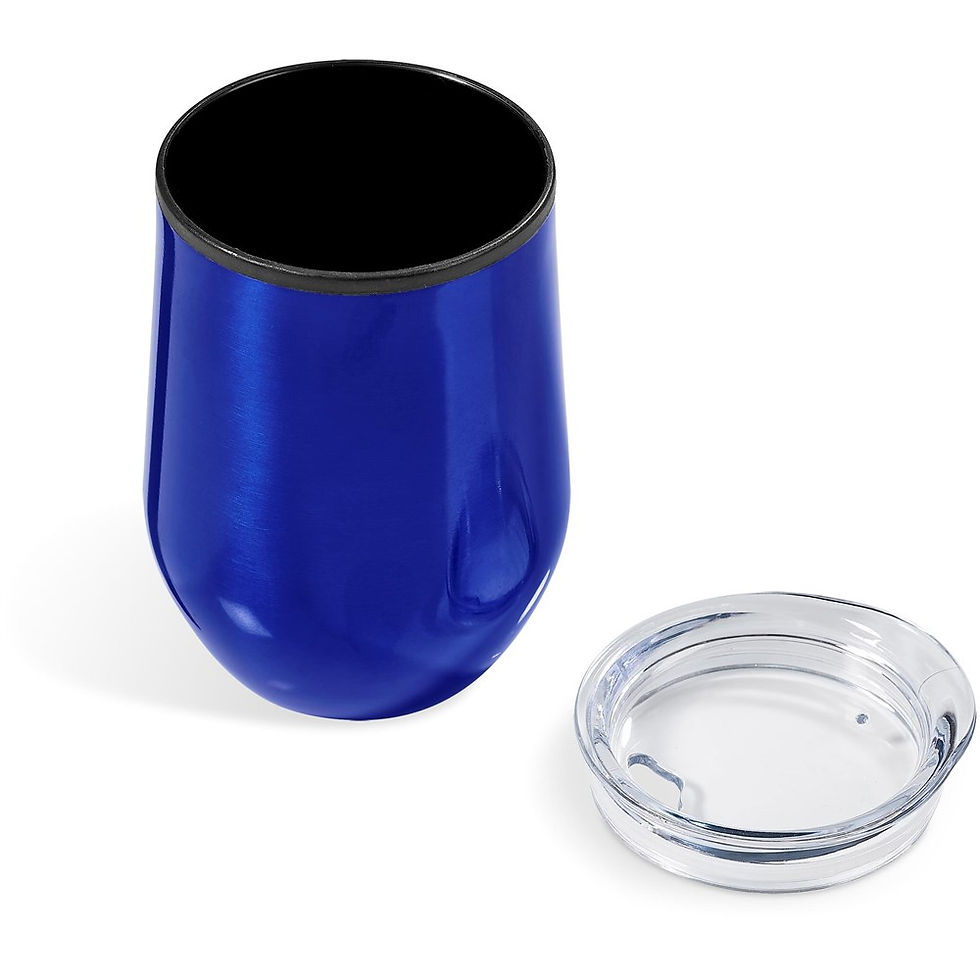 Thumbnail: Serendipio Madison Stainless Steel & Plastic Double-Wall Tumbler - 350ml