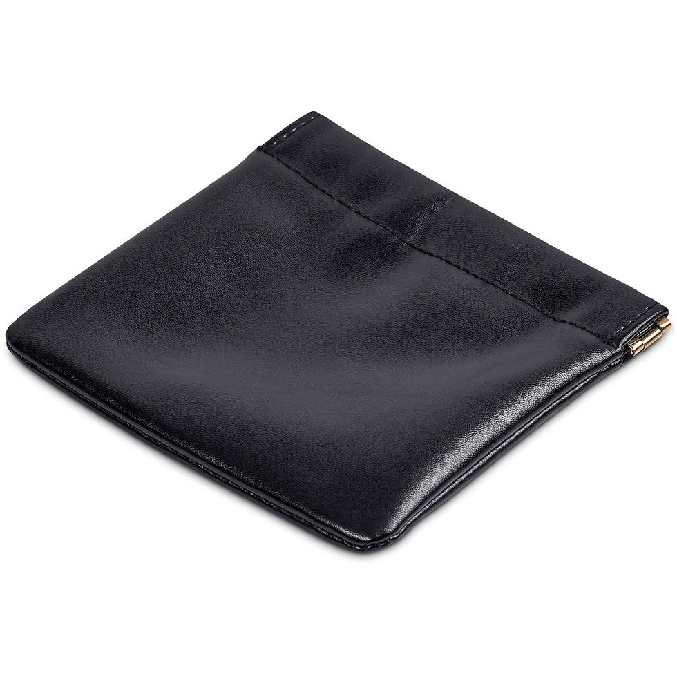 Thumbnail: Eva & Elm Plush PU Tech & Accessory Pouch
