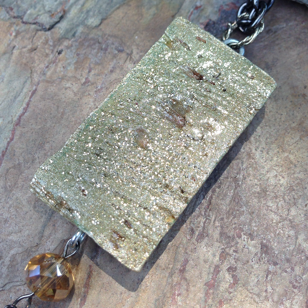 Thumbnail: Sage Champagne Necklace