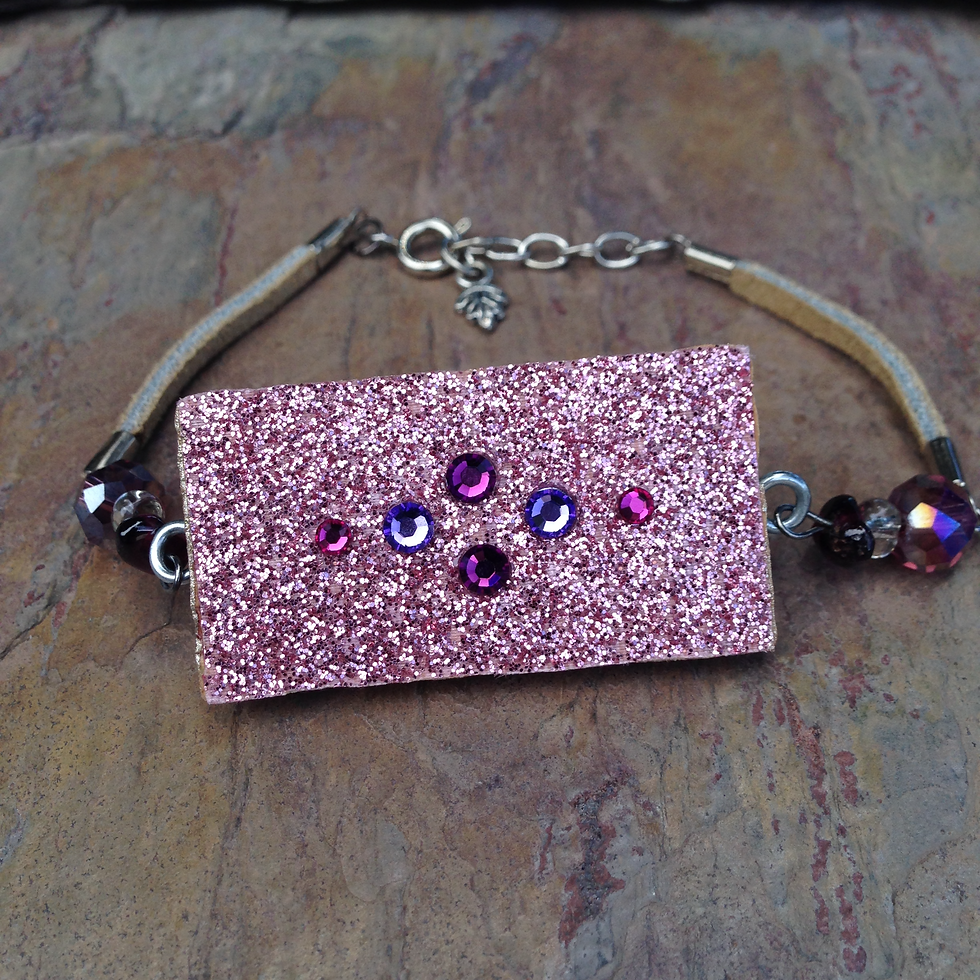 Thumbnail: Pink Shimmer Bracelet