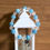 Thumbnail: Blue & White Beaded Bracelet