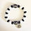 Thumbnail: Black & White Beaded Bracelet