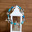 Thumbnail: Turquoise, Clear, & Silver Beaded Bracelet