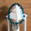 Thumbnail: Blue & Silver Beaded Bracelet