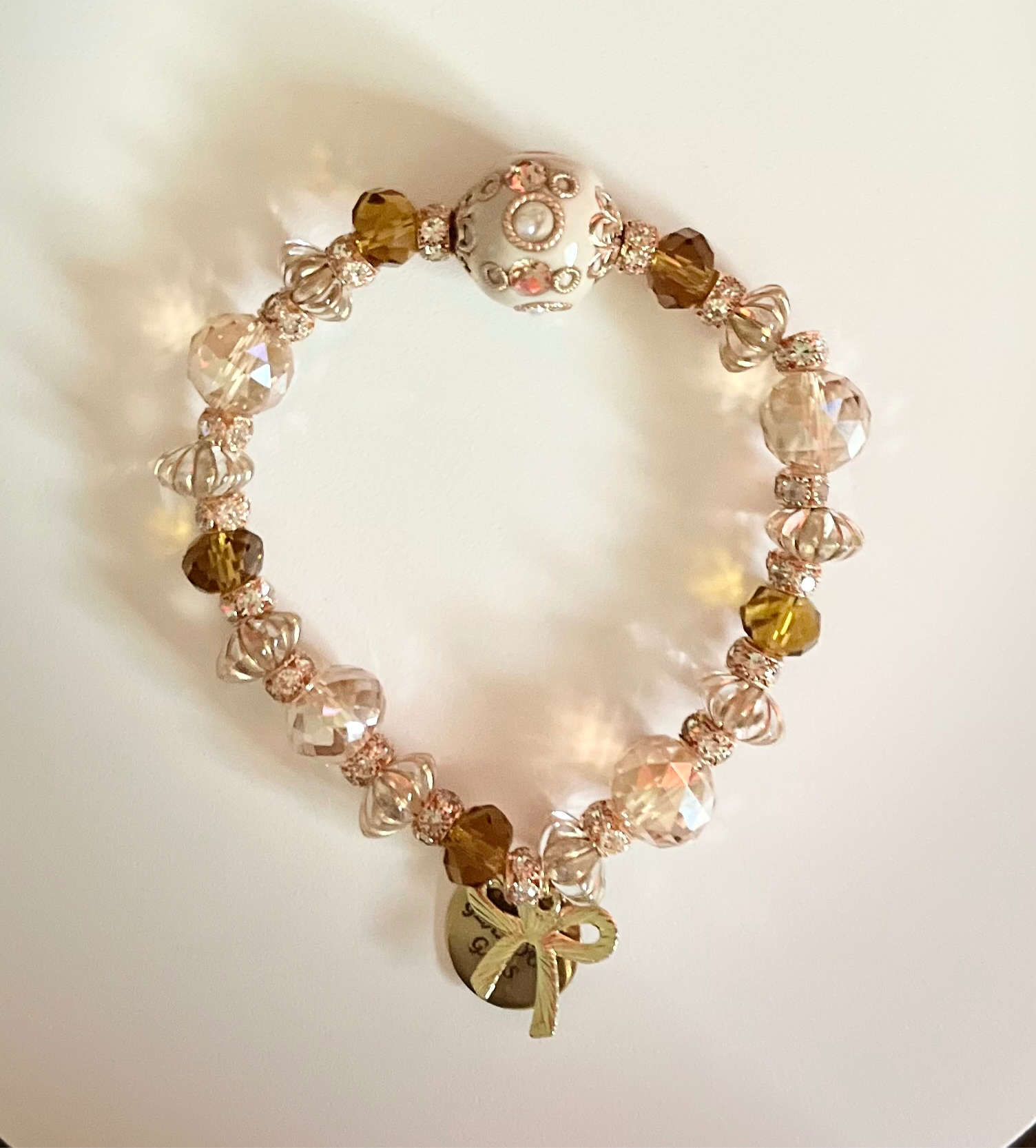 Gold Beaded Bracelet