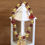 Thumbnail: Red & Gold Beaded Bracelet