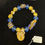Thumbnail: Blue & Gold gem bracelet