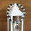 Thumbnail: Blue, Clear, & Silver Beaded Bracelet