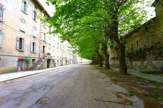 La cité Blanche. Ardèche.