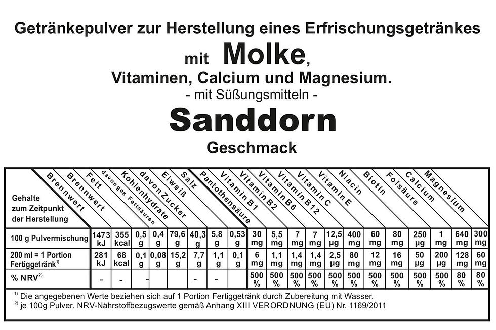 Miniaturbild: Molkedrink Sanddorn