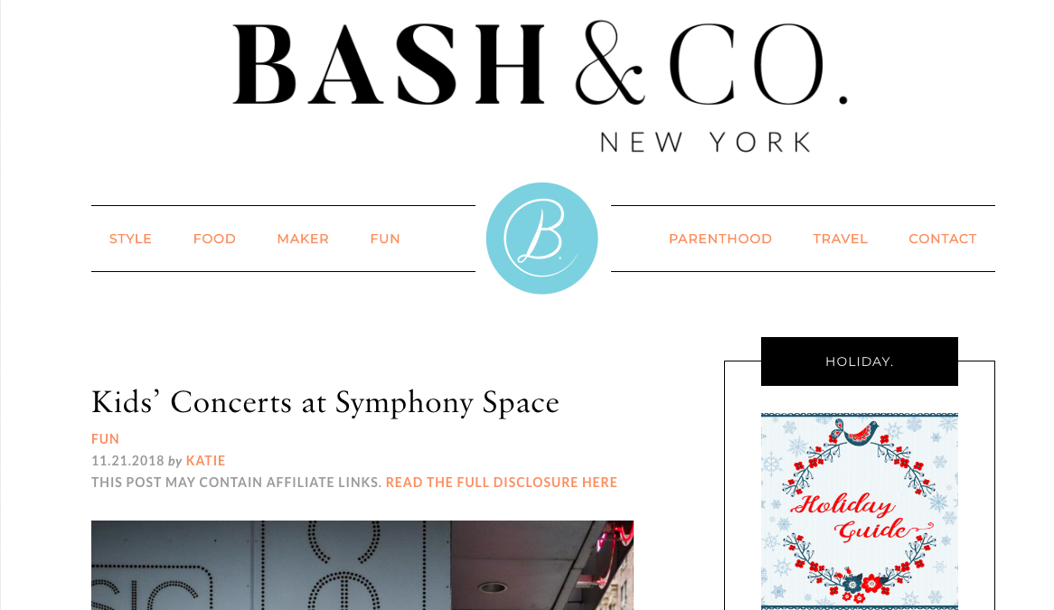 Bash & Co. NYC Blog