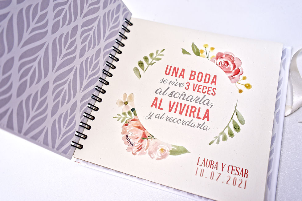 Libro de firmas y fotos