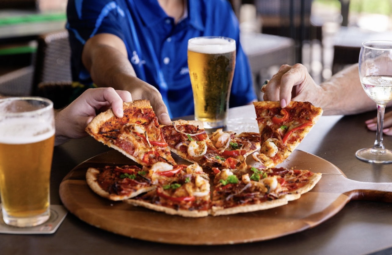 Arranged Food and Objects