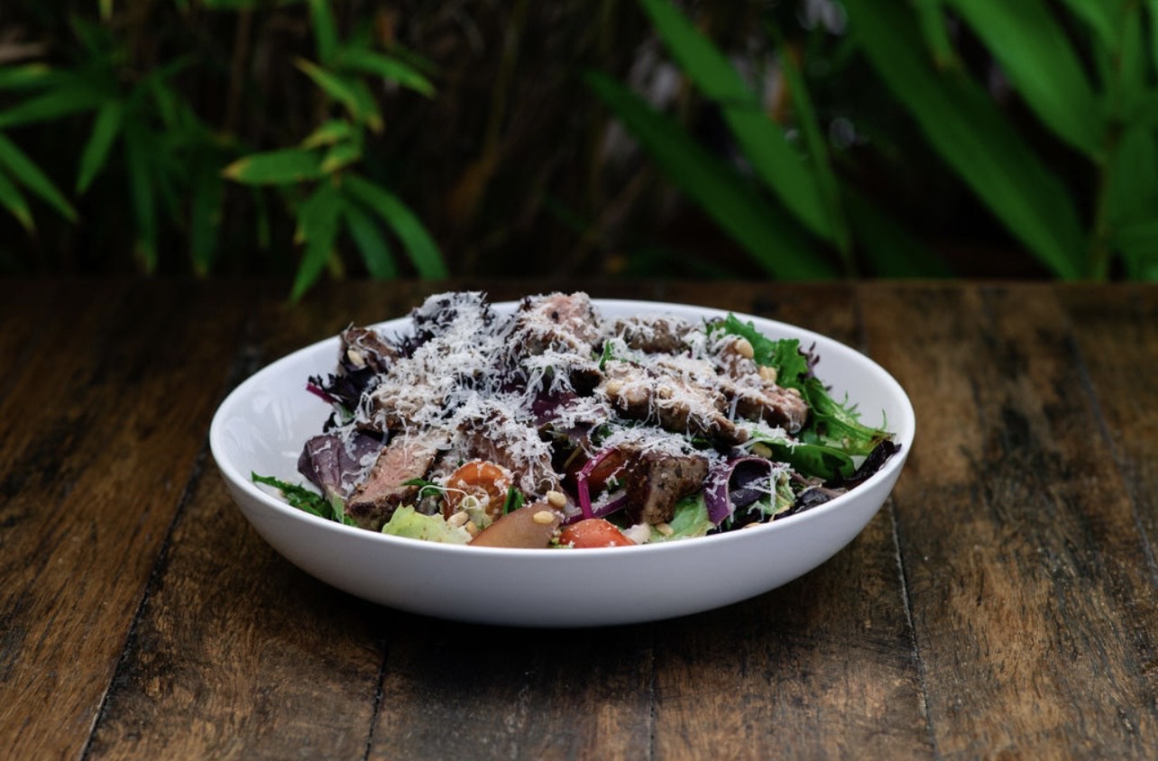 Arranged Food and Objects