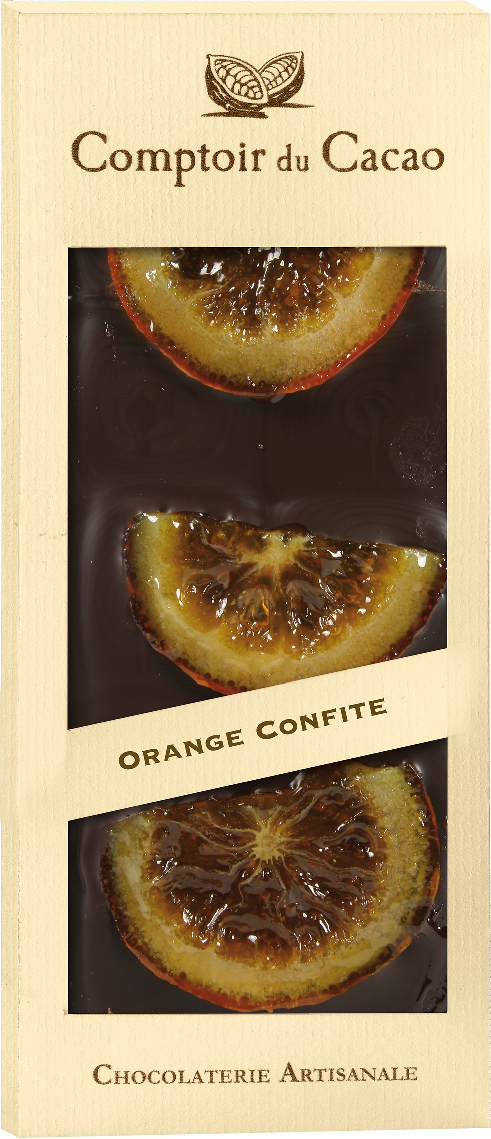 Candied Oranges Chocolate Bar, Comptoir du Cacao
