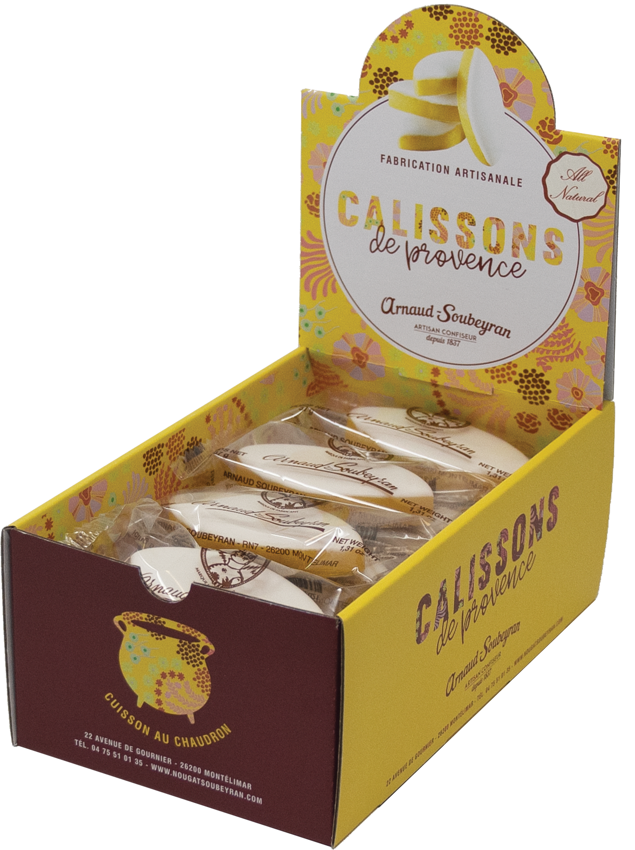 Calissons Display Box, Arnaud Soubeyran