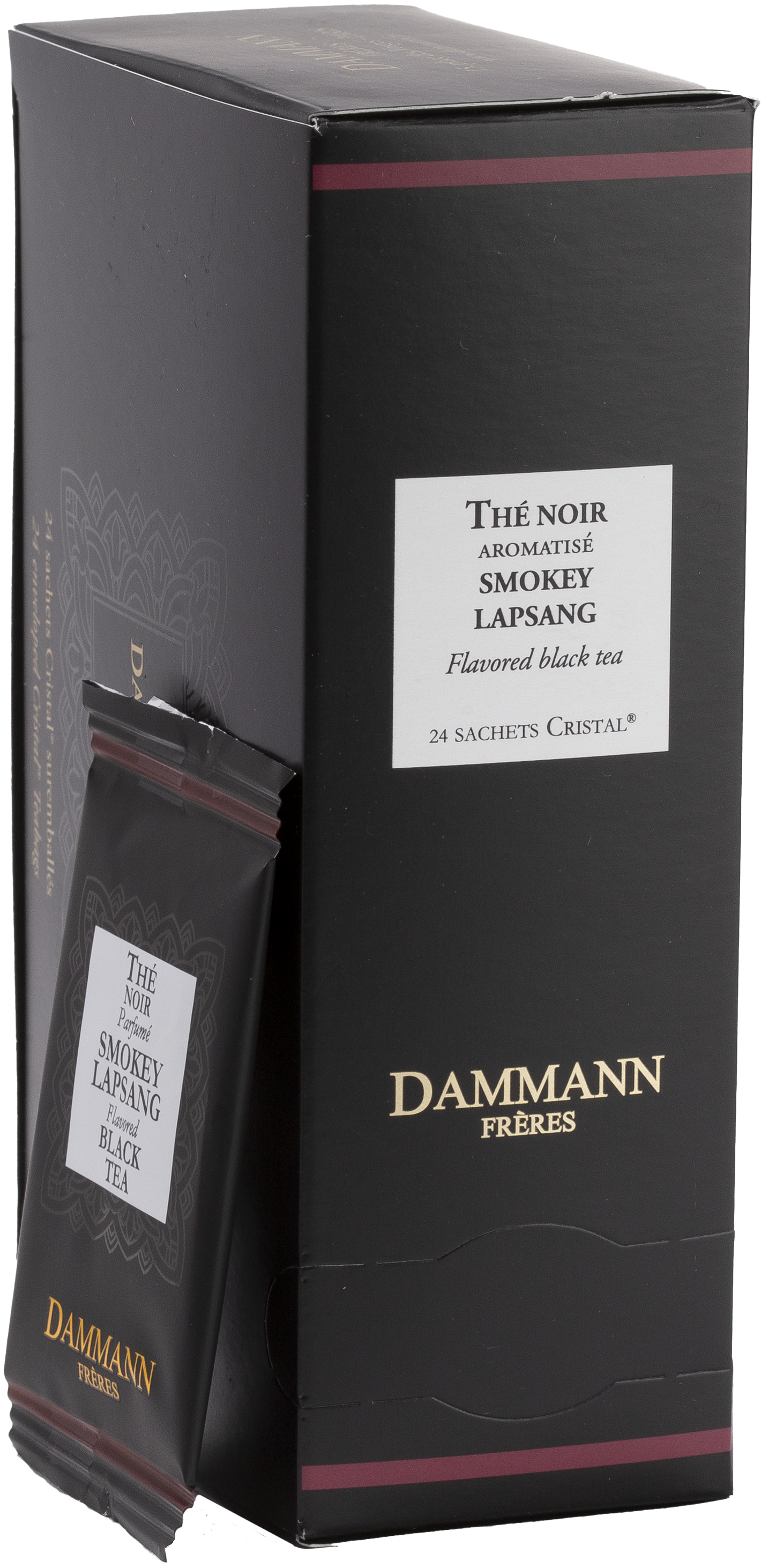 Smokey Lapsang Tea Bags, Dammann Frères
