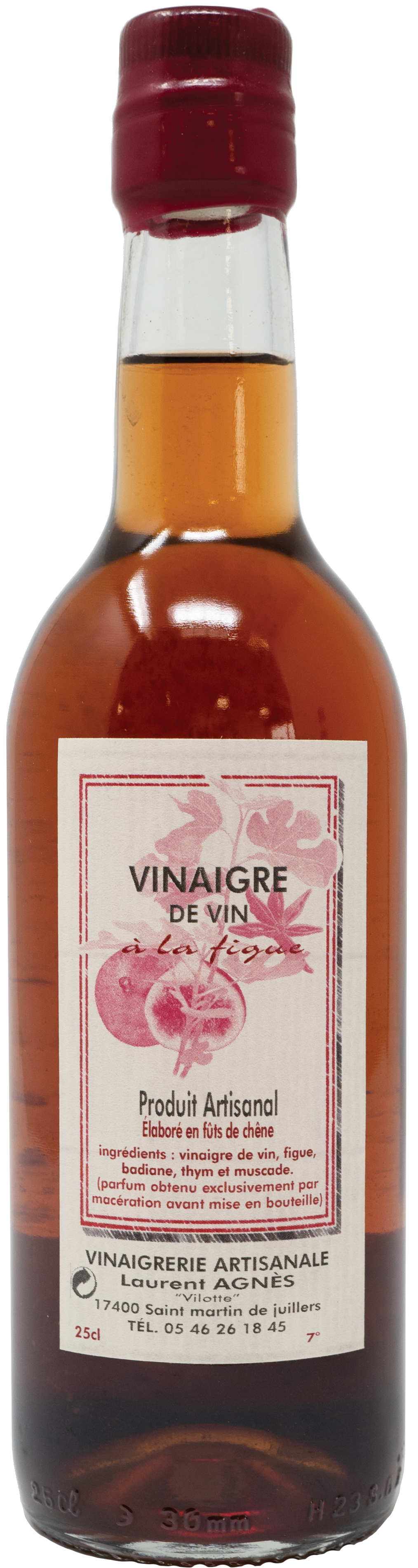 Artisanal Fig Vinegar, Vinaigrerie Artisanale Laurent Agnès