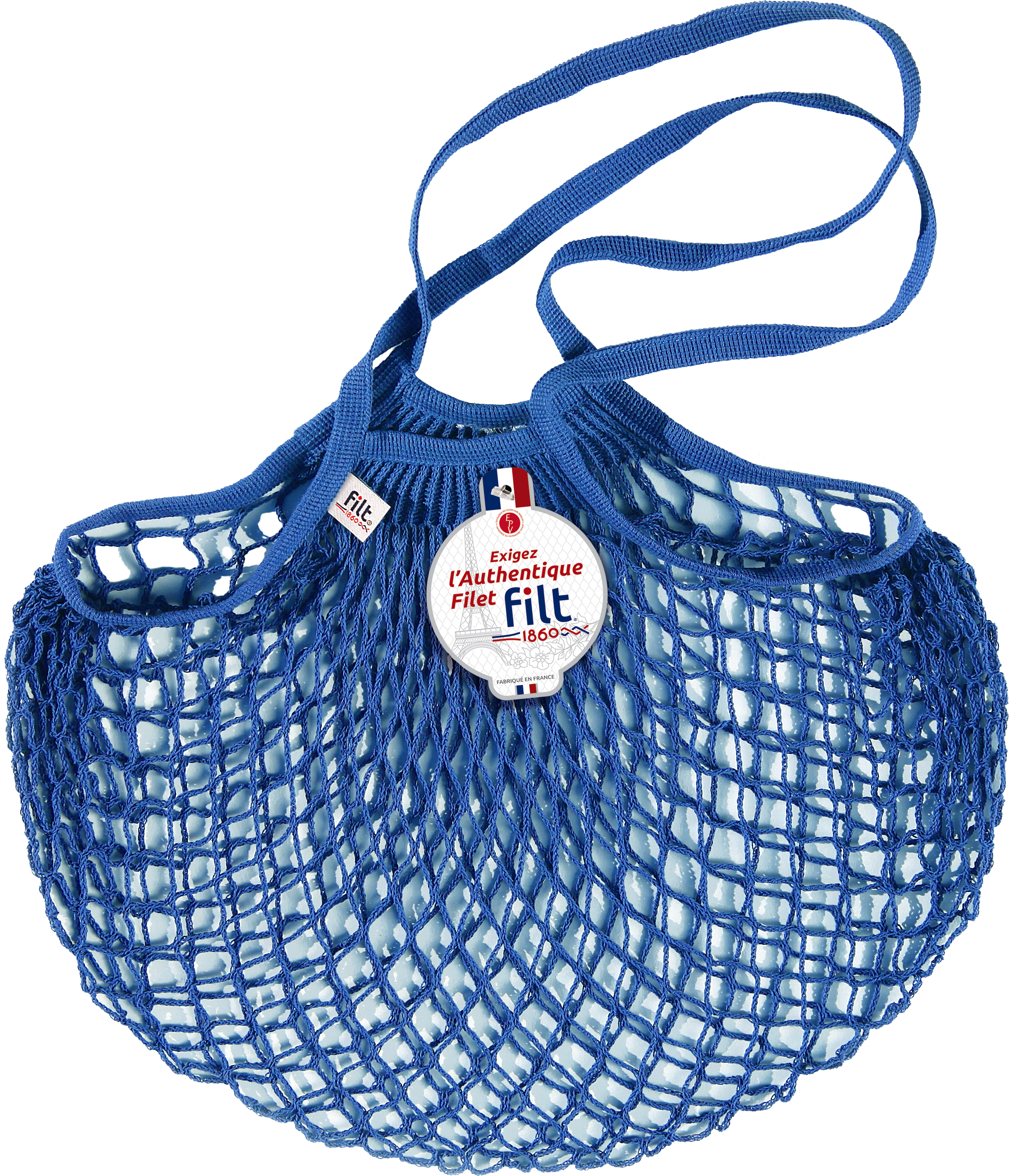 long handles blue matisse net shopping bag, Filt 1860