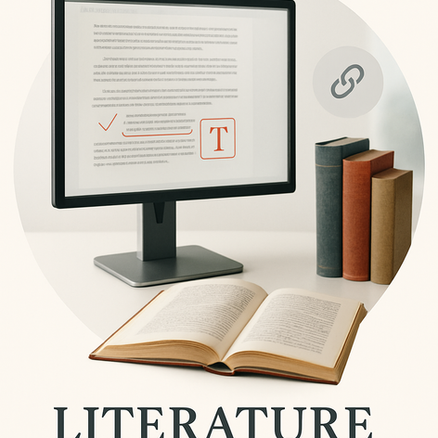 Як оформити перелік літератури?